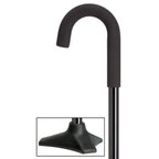 Stable Tri Pod Base Crook Cane