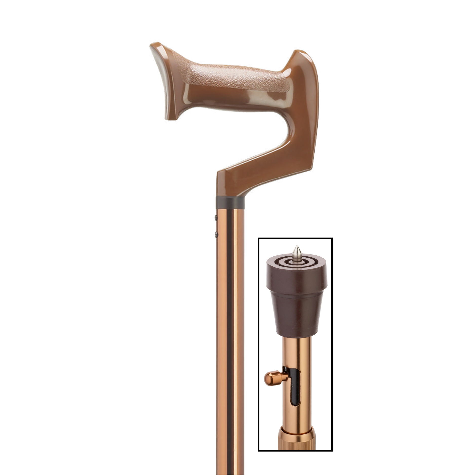 Orthopedic Ice Grip Cane - Adjustable