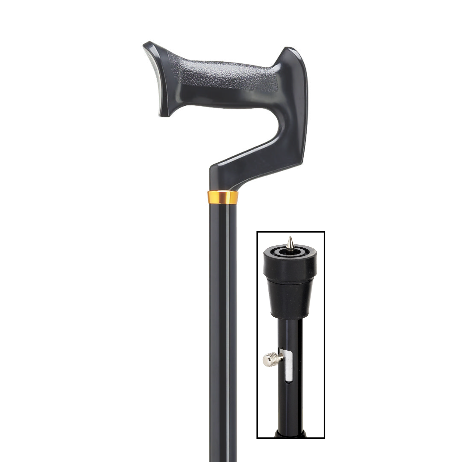 Orthopedic Ice Grip Cane - Adjustable
