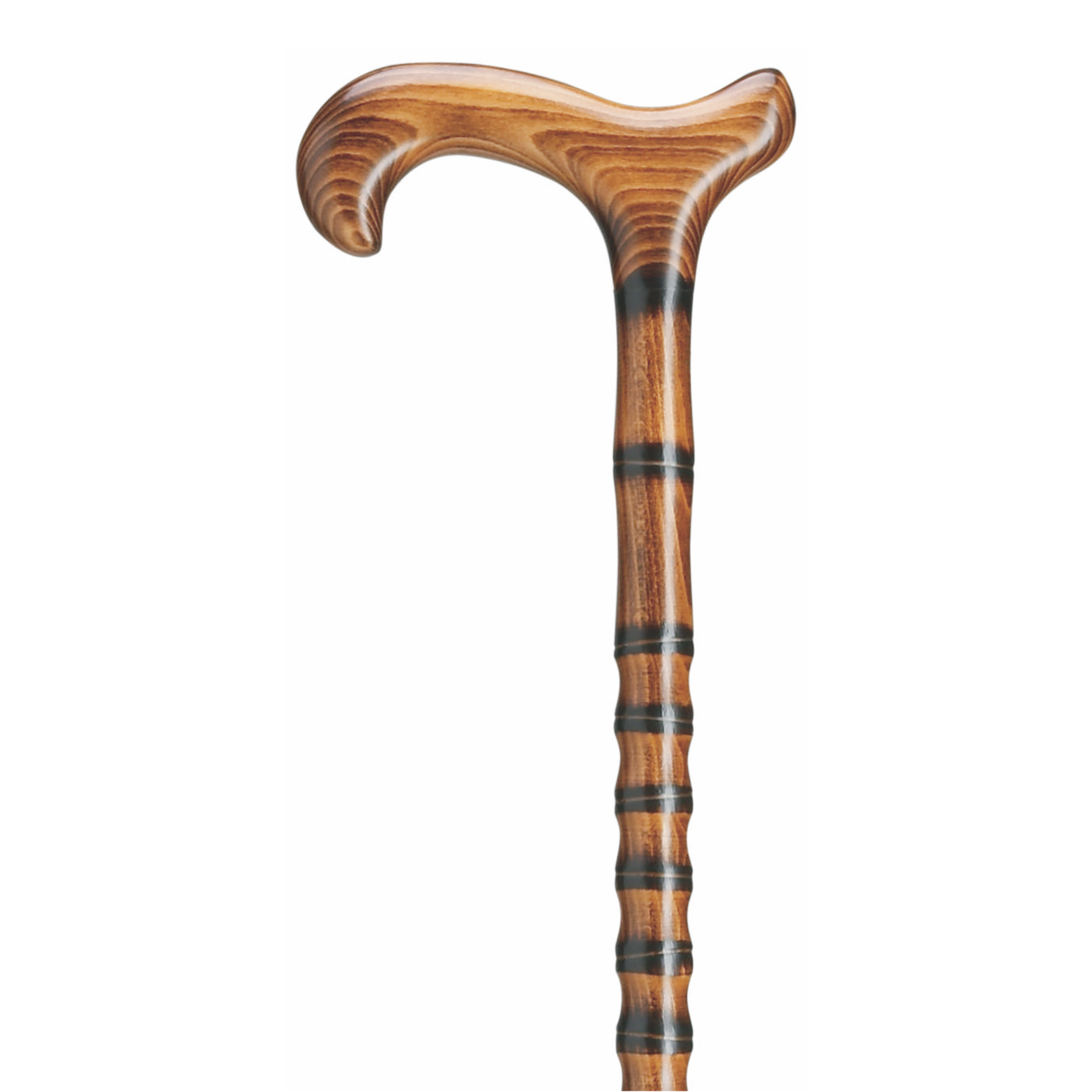 Jambis Derby Walking Cane-Bamboo Steps