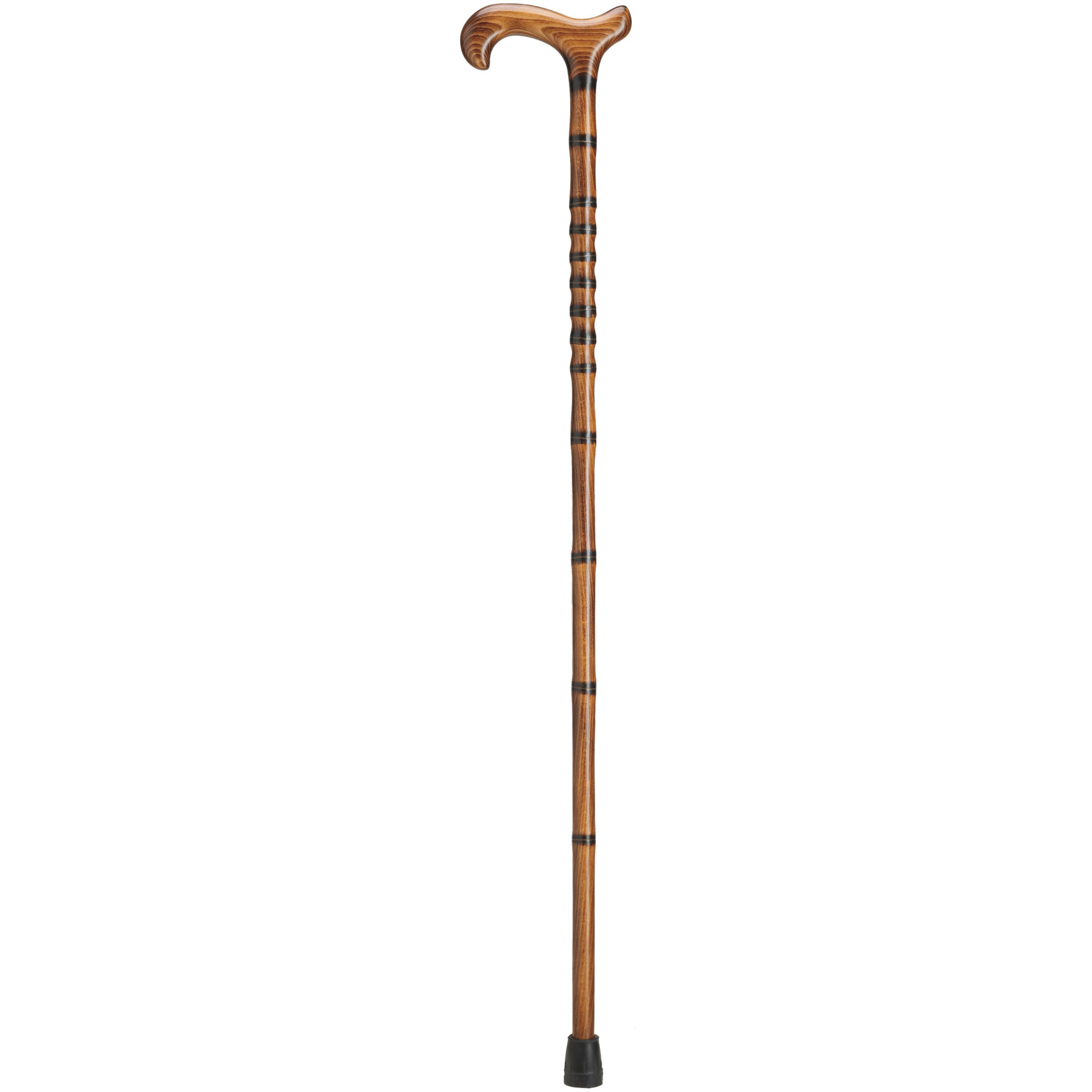 Jambis Derby Walking Cane-Bamboo Steps