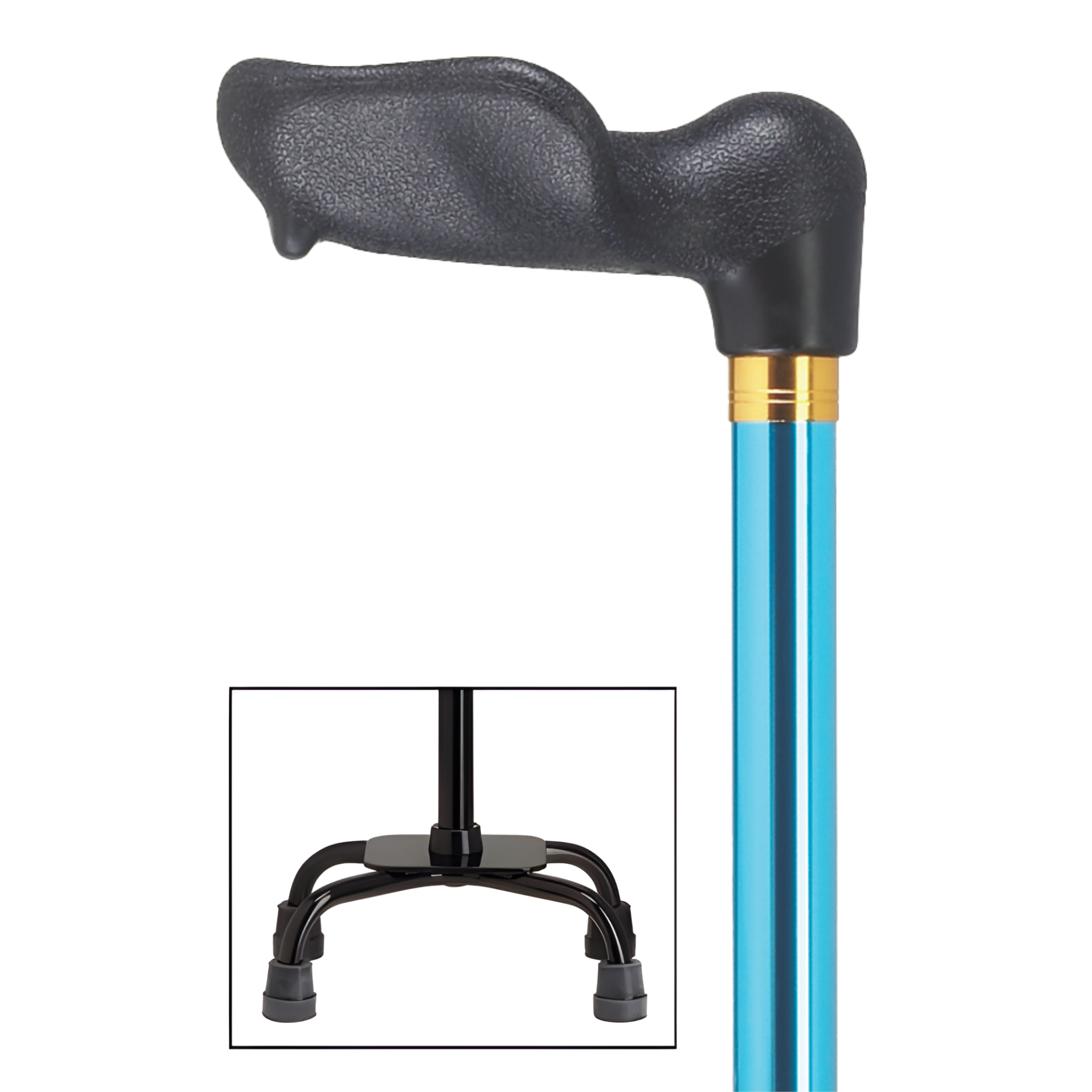 Large Base Quad Cane