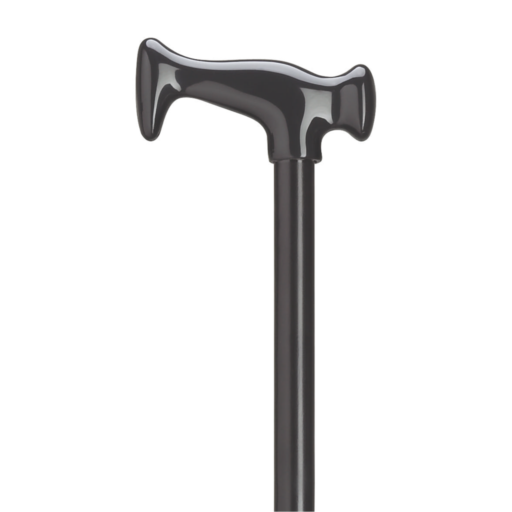 Hardwood "J" Line Handle-Black