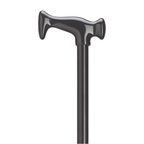 Hardwood "J" Line Handle-Black