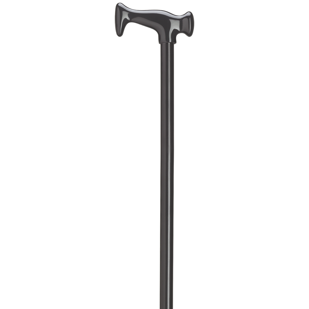 Hardwood "J" Line Handle-Black