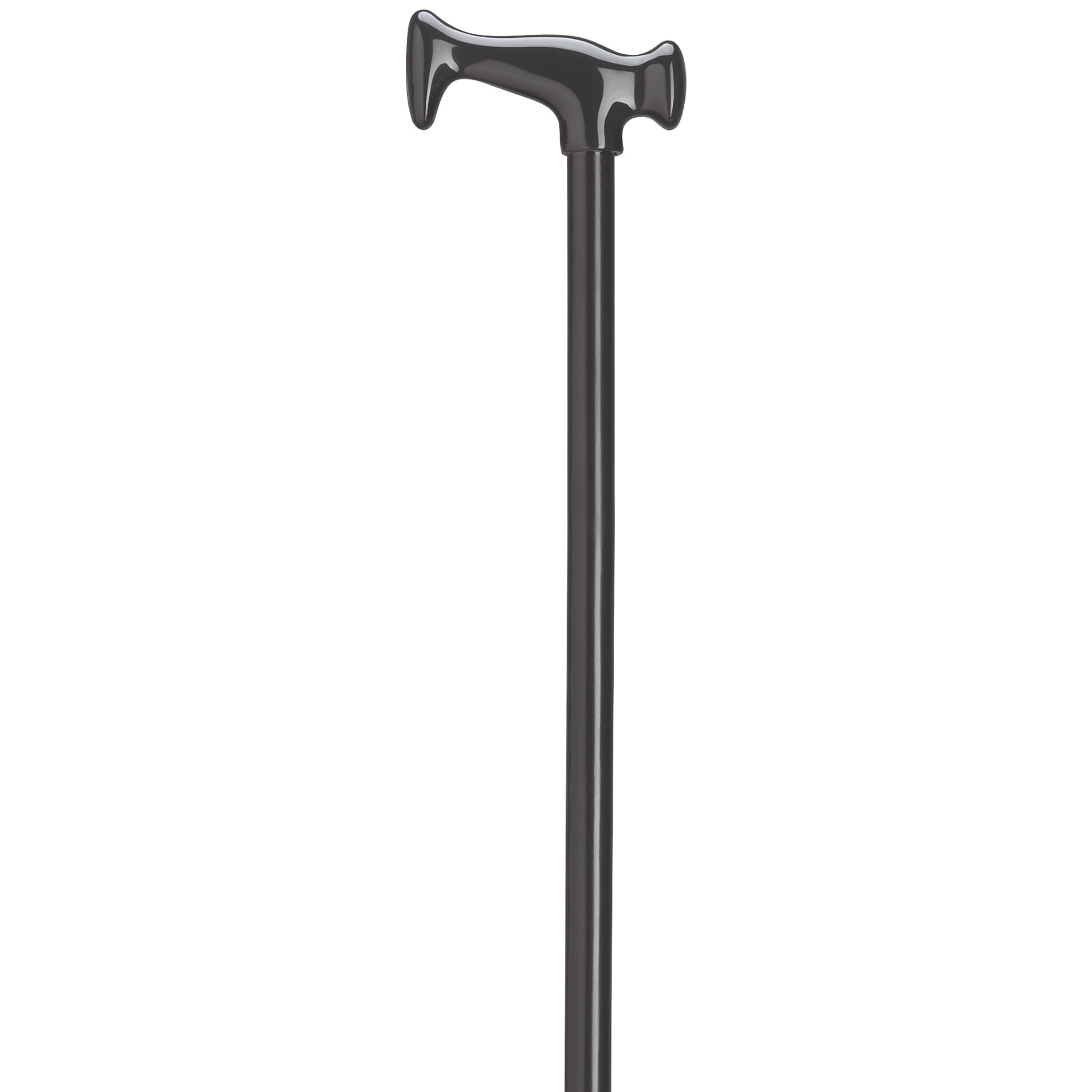 Hardwood "J" Line Handle-Black