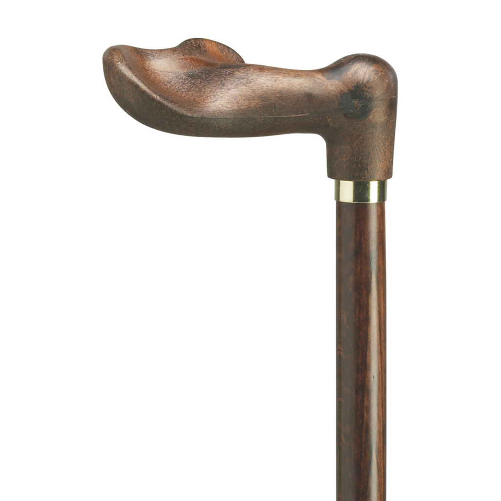Palm Grip Wood Tone Cane