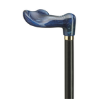 Blue Palm Grip Cane-Right Hand