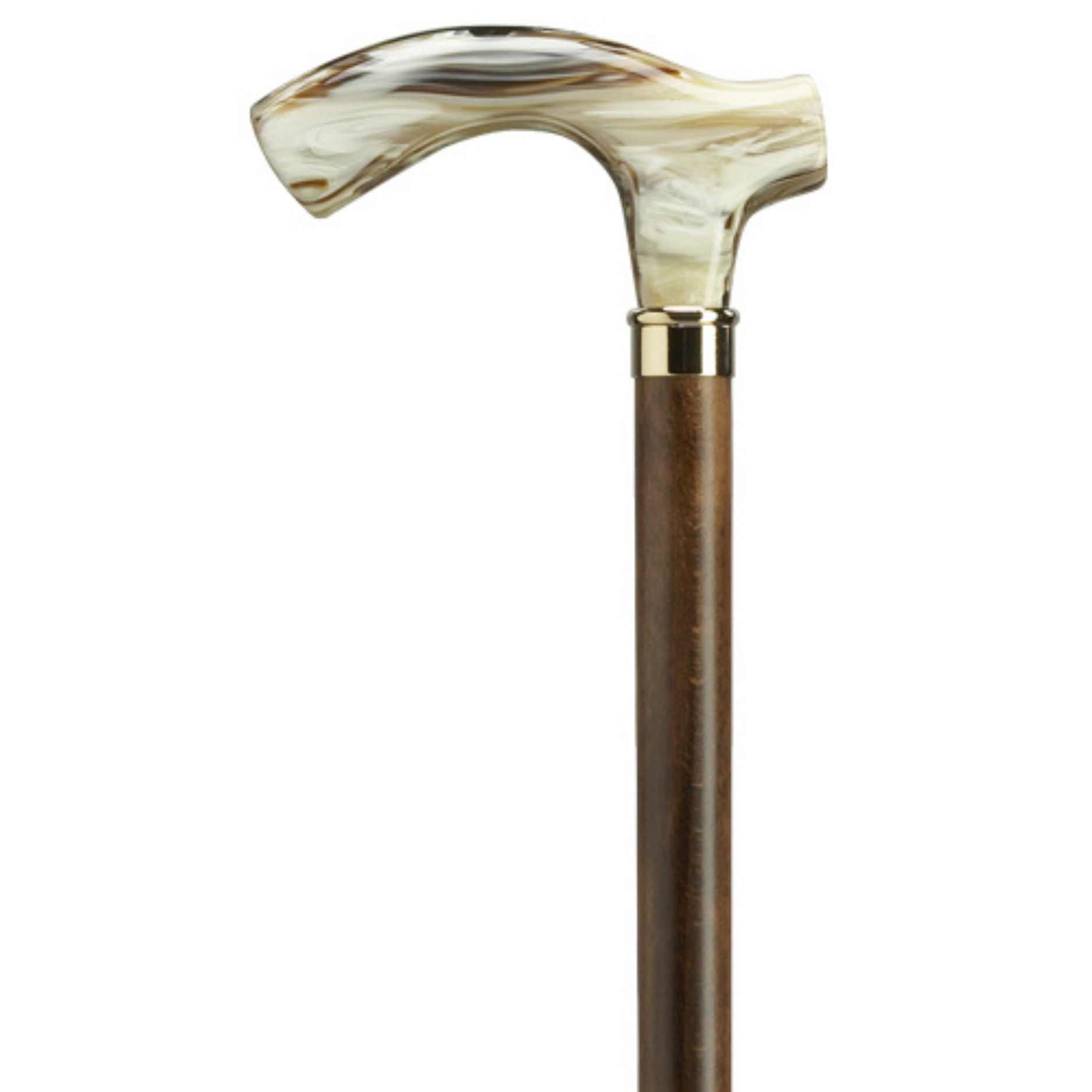 Imported Acrylic Fritz Brown Marbleized