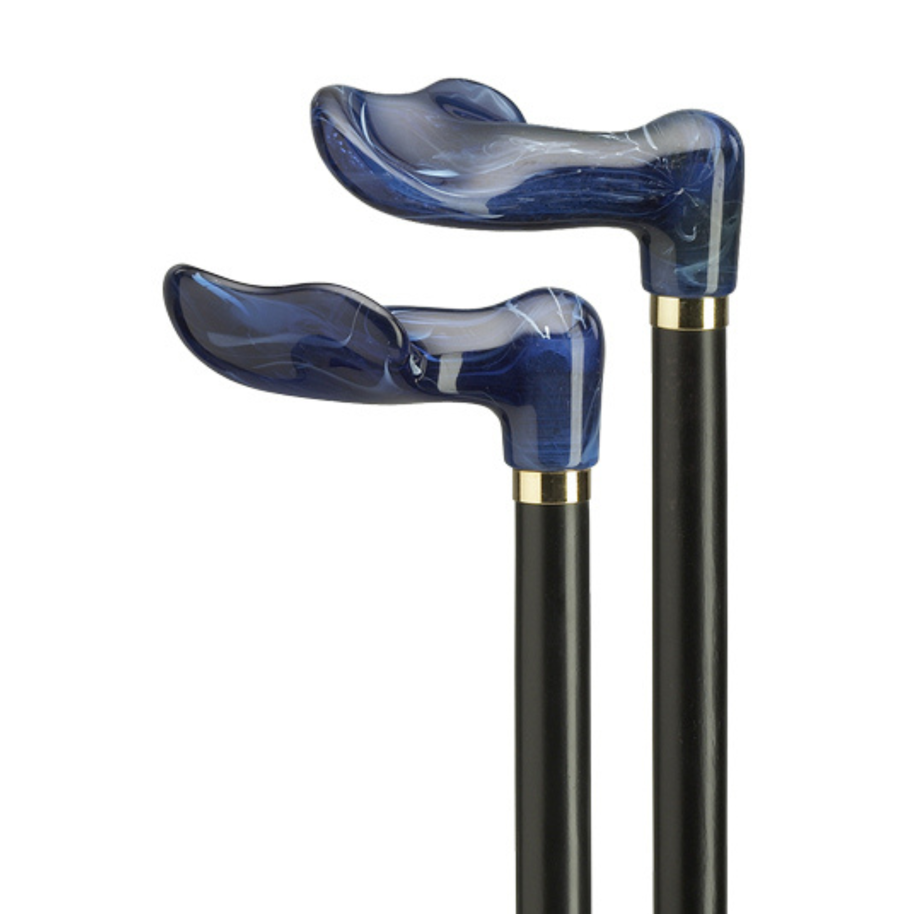 Titanic Blue Palm Grip Walking Cane