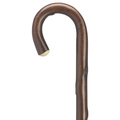 Solid Chestnut Cane - Lightweight, Durable Walking Stick, 36 Shaft