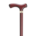 Burgundy Fritz Walking Cane - Harvy Canes