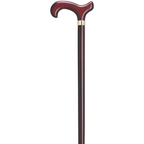 Burgundy Derby Walking Cane-Available in Petite and Standard