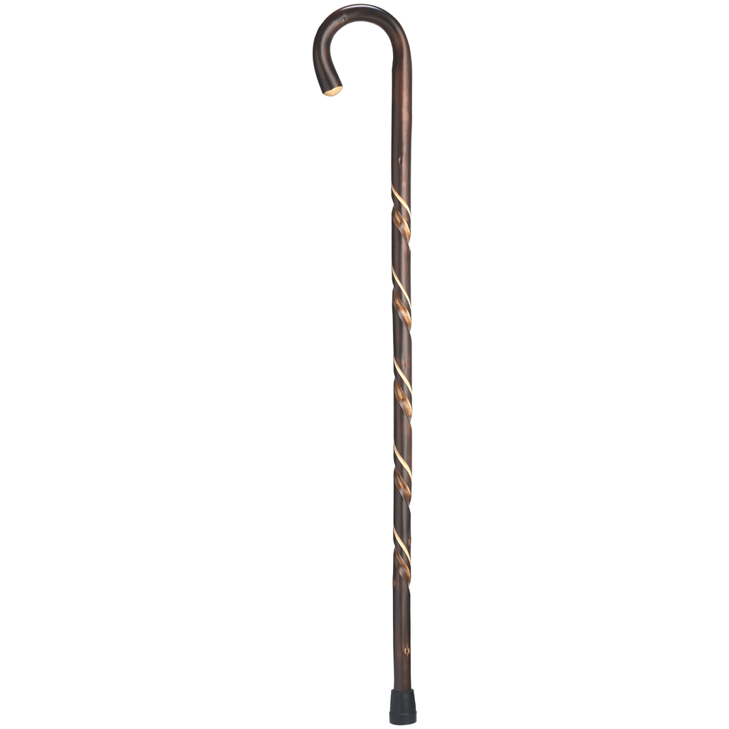 Tourist Spiral Carved Cane - Harvy Canes