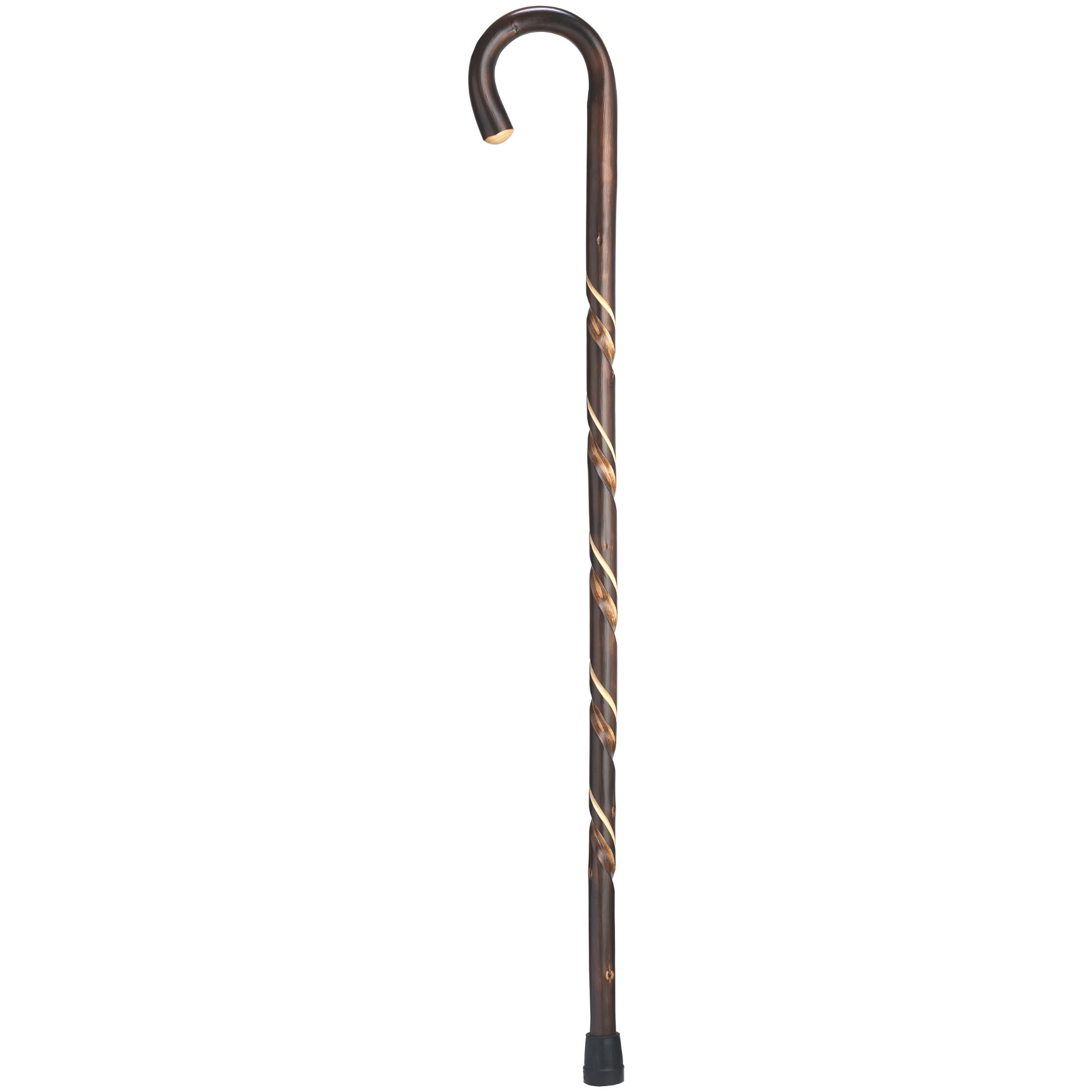 Tourist Spiral Carved Cane - Harvy Canes