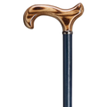 Denim Blue Scorched Derby Cane