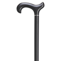 Elegant Ebony Derby Walking Cane