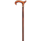 Amber Acrylic Derby Cane
