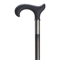 Derby Cane Silver Black - Soft Touch
