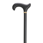 Hand Stitched Leather Derby Cane- Three Colors Available