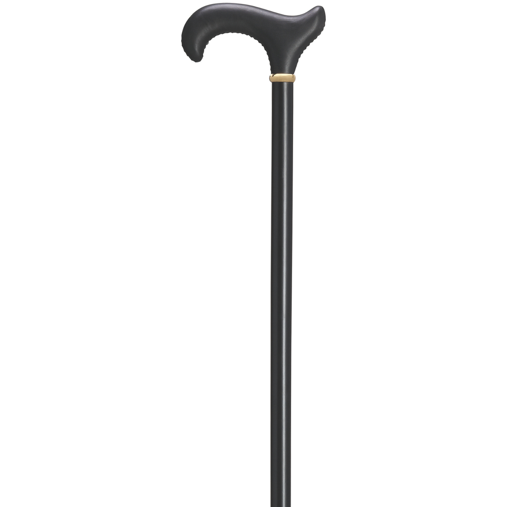 Hand Stitched Leather Derby Cane- Three Colors Available