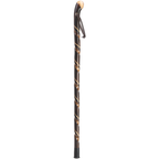Chestnut Spiral Knob Walking Stick- Harvy Canes