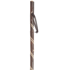Hiking Staff with Double Spiral  - Harvy Canes