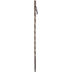 Hiking Staff with Double Spiral  - Harvy Canes