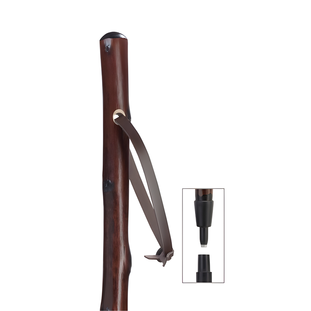 Chestnut Hiking Staff-Harvy Canes