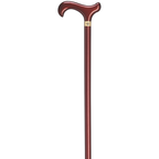 Ruby Red Metallic Derby Cane-Harvy Canes