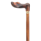 Amber Palm Grip Walking Cane-Cherry-Right Hand