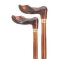 Amber Acrylic Palm Grip Cane
