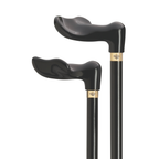 Black Palm Grip Cane- Harvy Canes