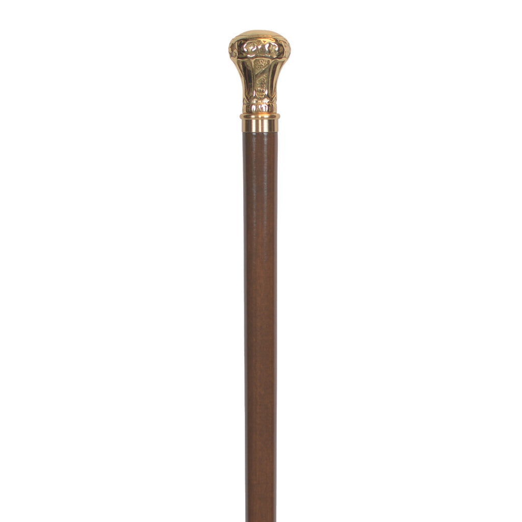 Regal Brass Knob Cane