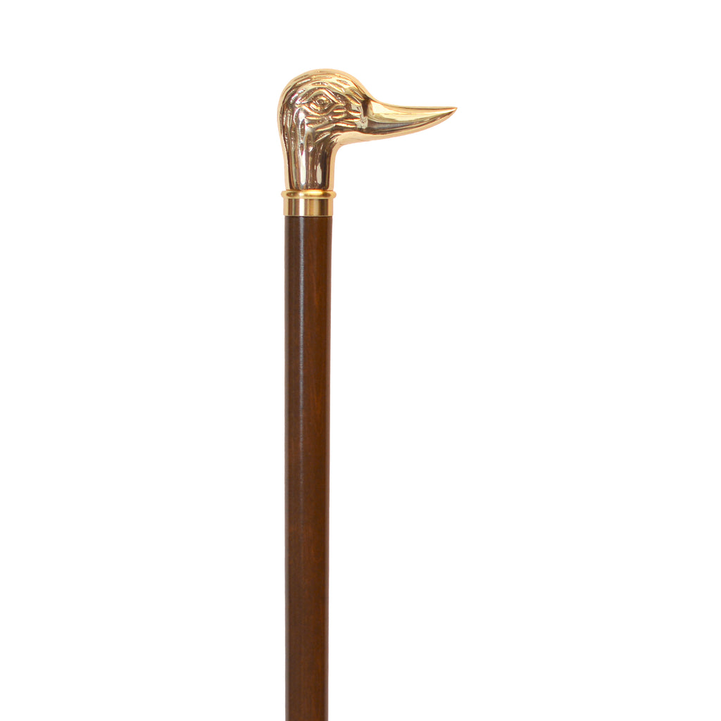 Duck Head Brass Cane