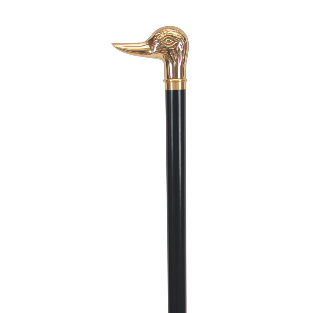 Duck Head Brass Cane