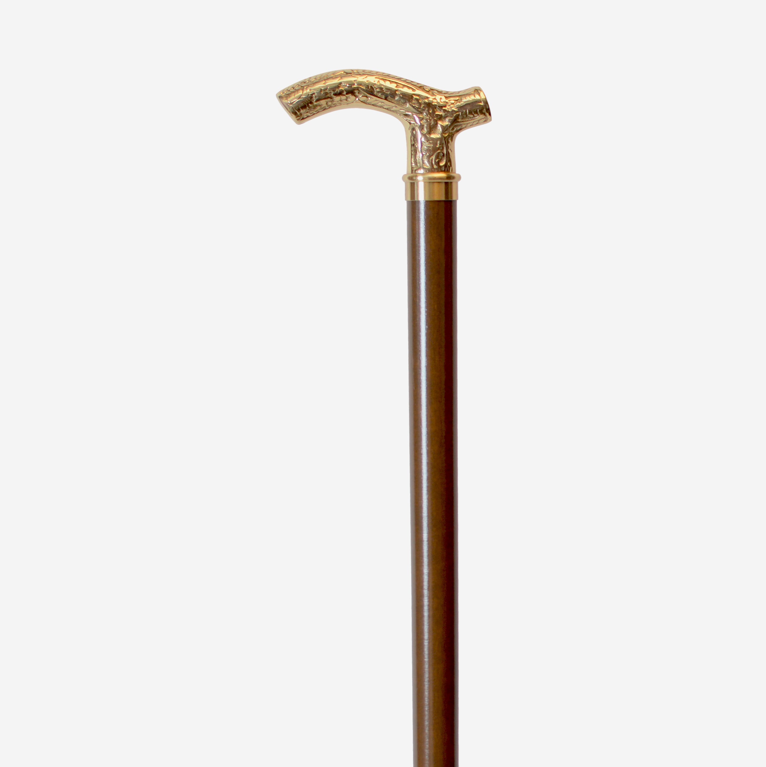 Petite Brass Fritz Cane Two Colors Available