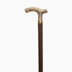Brass Fritz Walking Cane - Two Colors Available