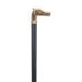 Brass Horse Walking Cane - Two Colors Available
