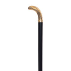 Brass Snake Handle Walking Cane