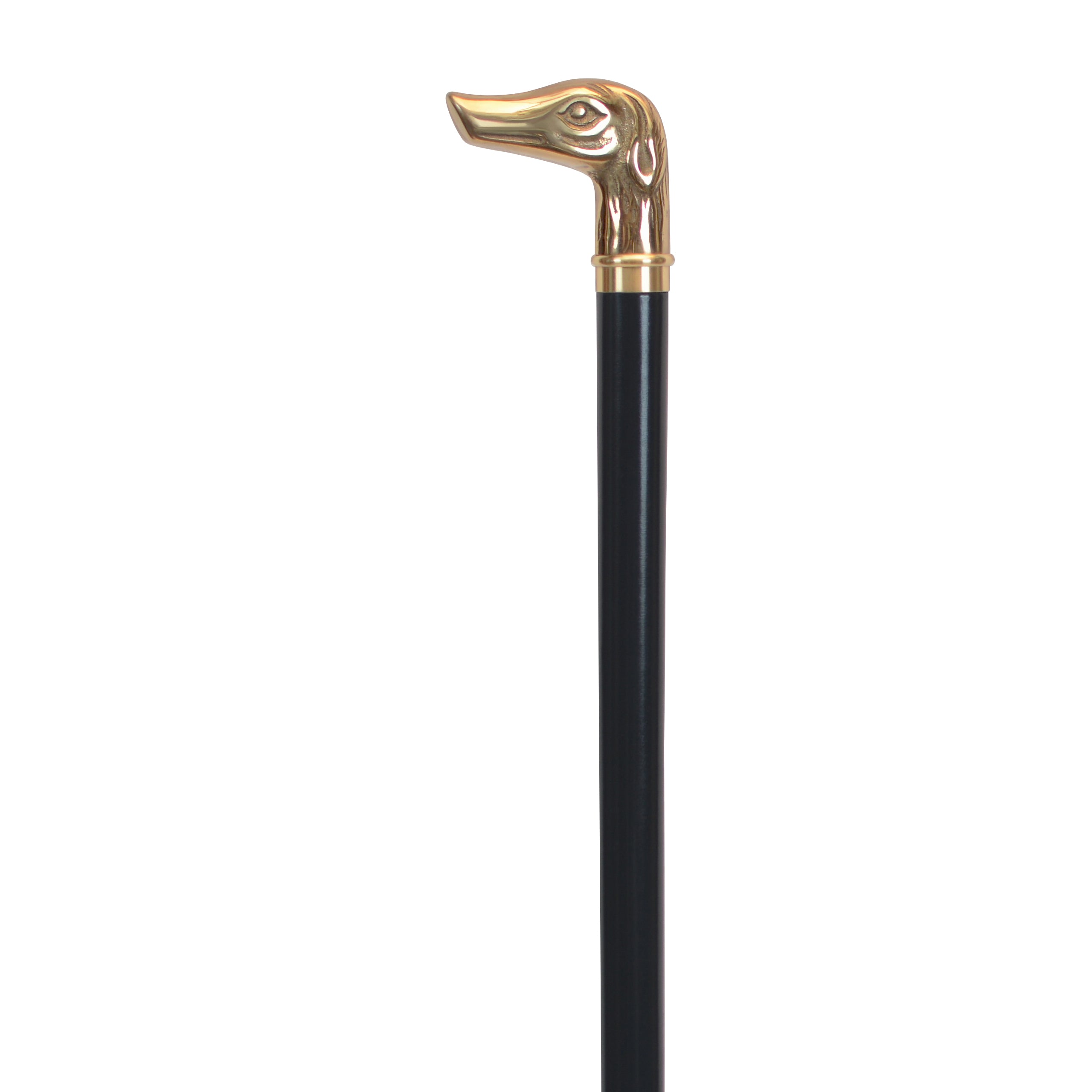 Dog Solid Brass Walking Cane-Two Colors Available