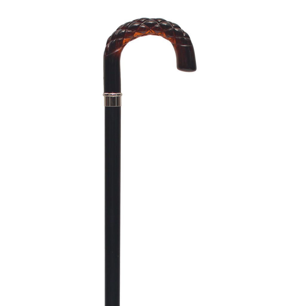 Diamondback Crook Cane - Harvy Canes