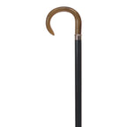 Ladies Crook Cane with Flat Nose