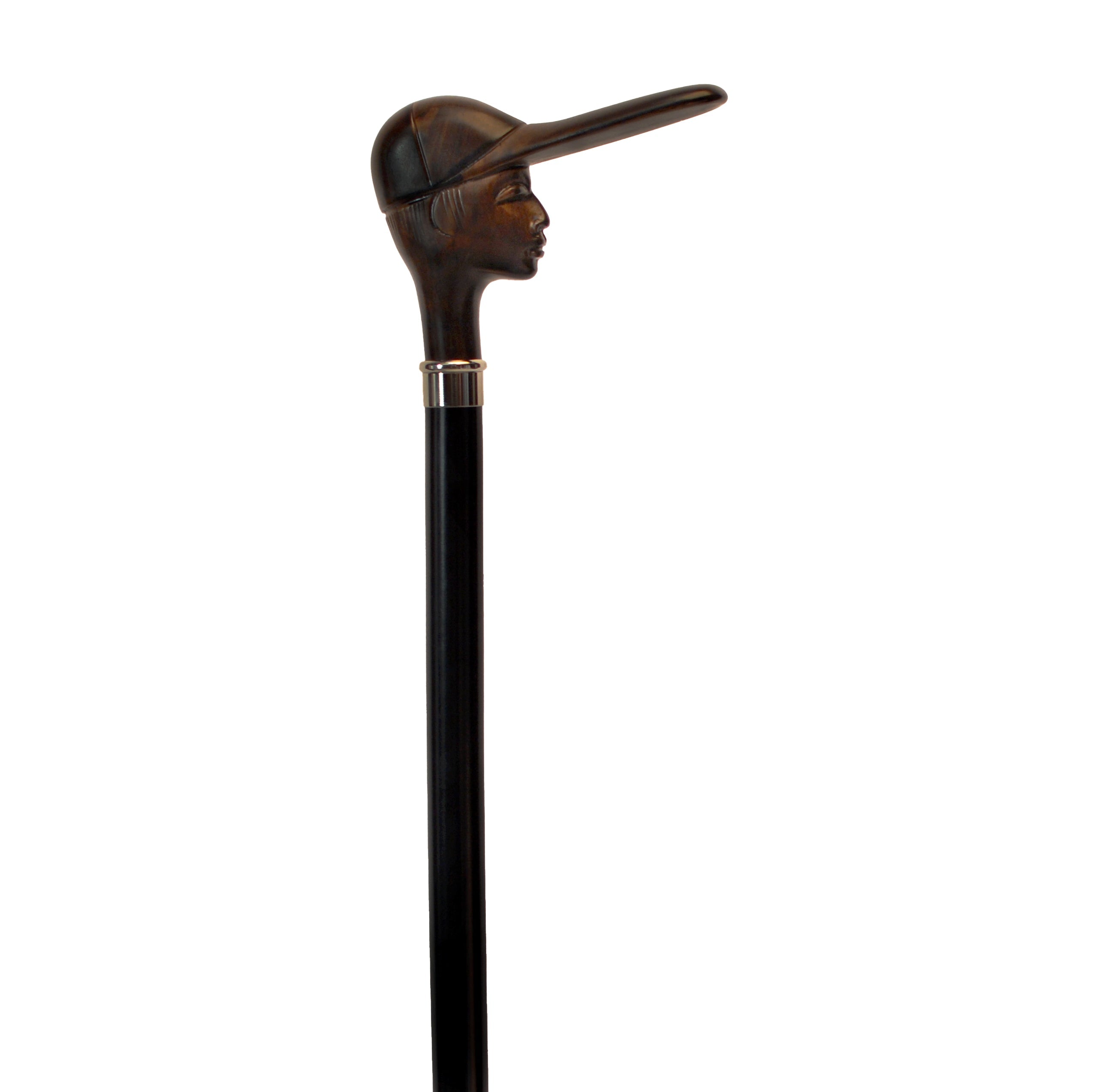 Jockey Head Derby Walking Cane