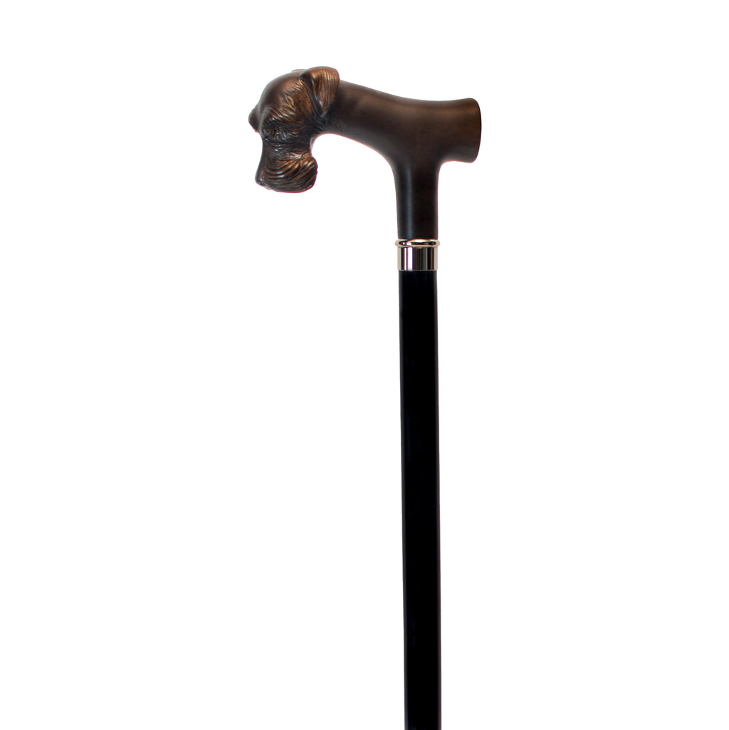 Schnauzer Handle Walking Cane-Three Styles Available