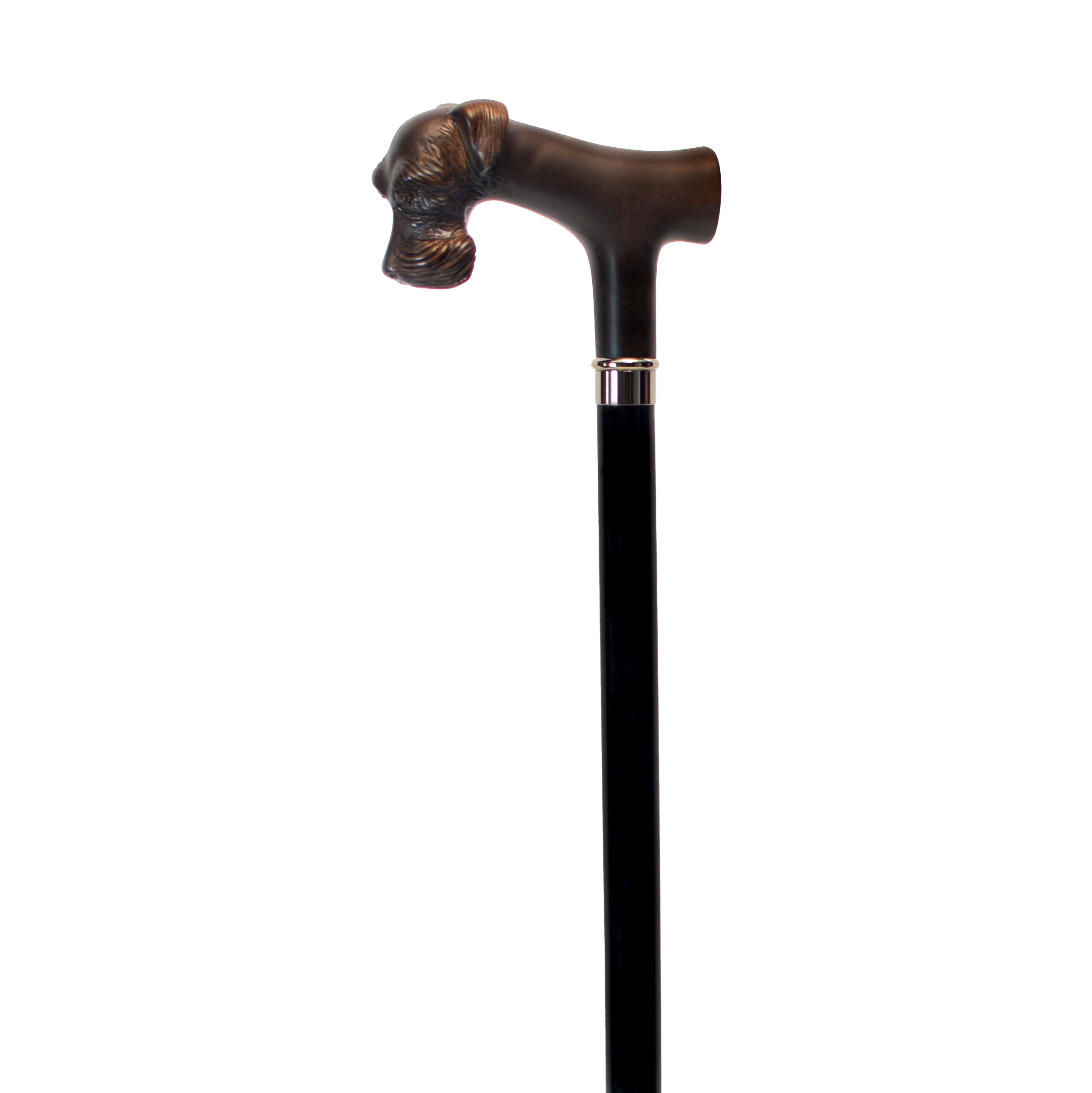 Schnauzer Handle Walking Cane-Three Styles Available