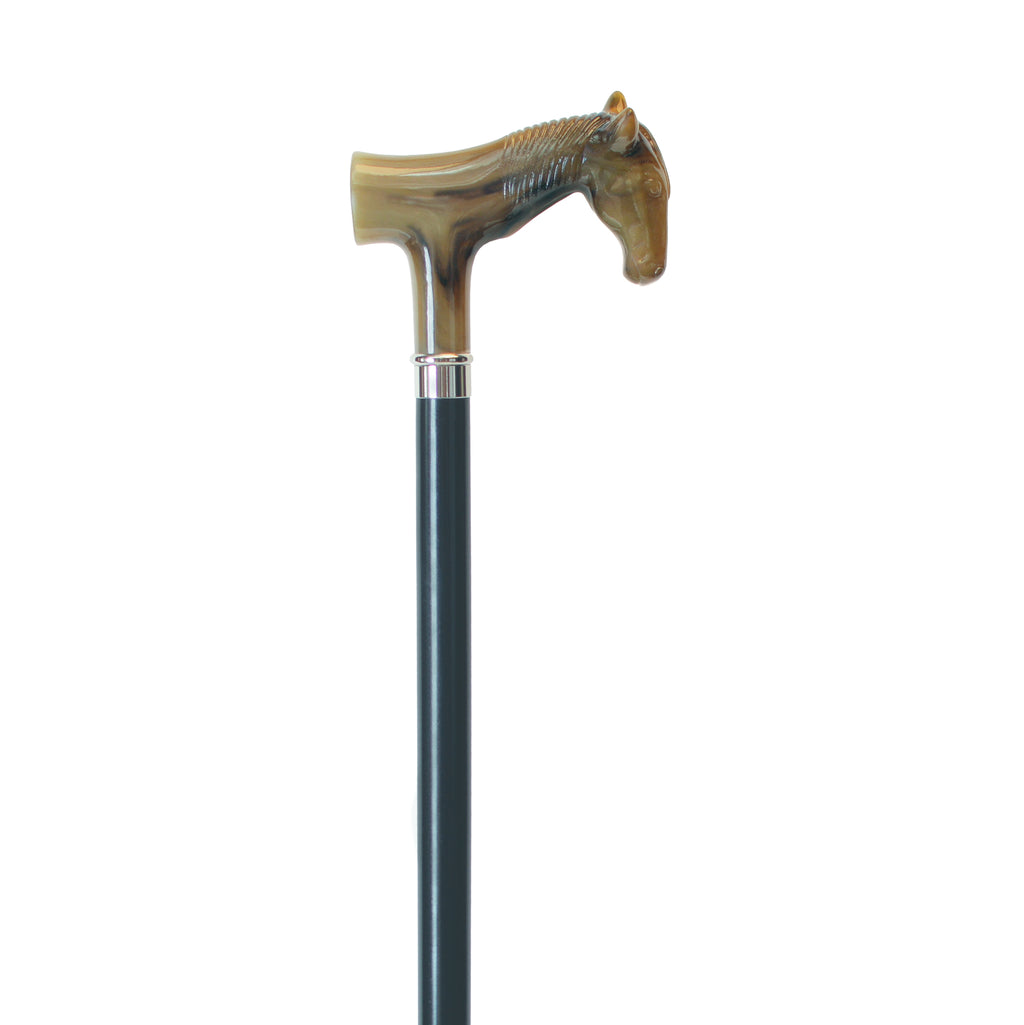Horse Head Fritz Cane- Four Styles Available