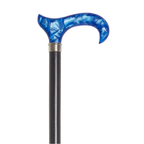 Luster Blue Acrylic Derby