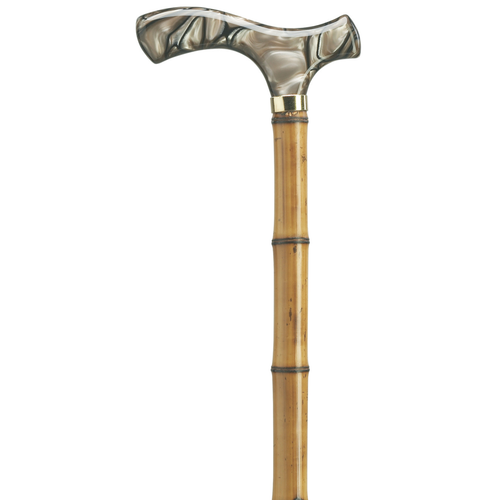 Brown Pearlized Fritz Cane - Harvy Canes