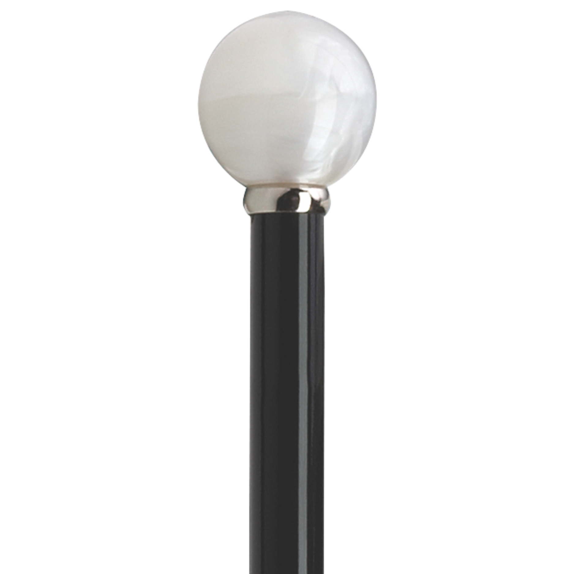 Pearl Ball Walking Stick - Harvy Canes